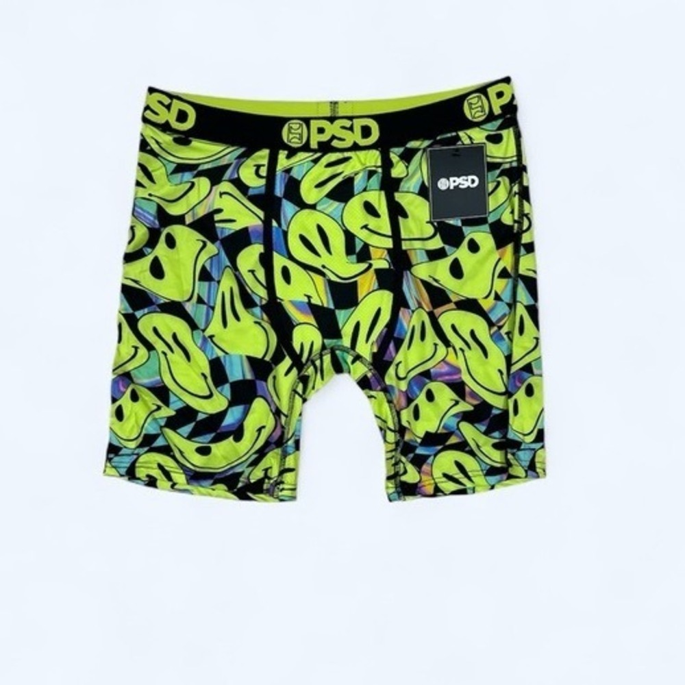 PSD Neon Smiley Boxer Briefs LARGE